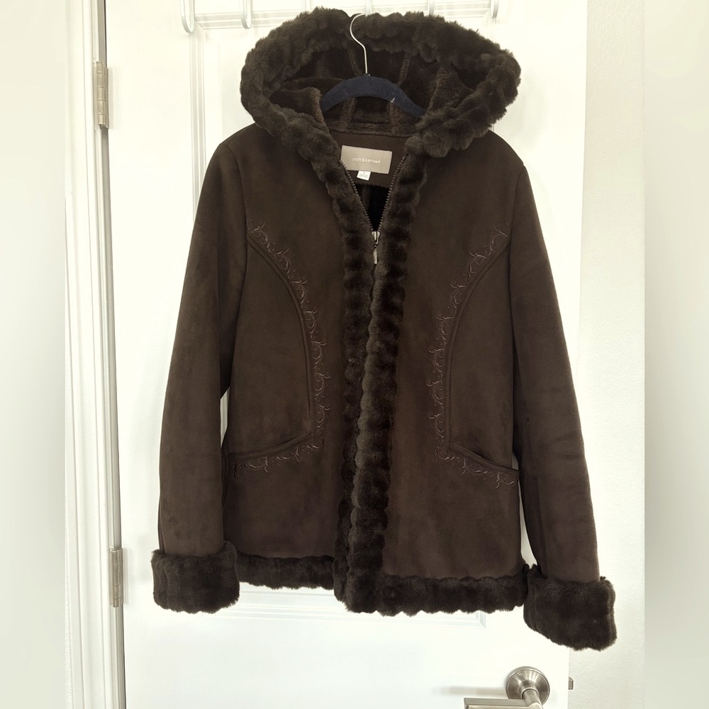 Croft and barrow velvet coats for women - Picture 3 of 16